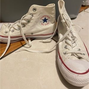 High top White Converse size W 7